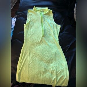 Medium Neon Green Dress
